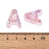 UV Plating Transparent Acrylic European Beads OACR-M027-02A-01-3