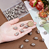 40Pcs Alloy Beads FIND-NB0007-08P-3
