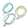 Bohemian Glass Beaded Stretch Bracelet Sets OY6714-9-1