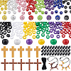 DIY Cross Pendant Necklace Kits DIY-OC0016-08-1