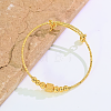 Minimalist Brass Bangles LS-GO3515-2