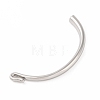 304 Stainless Steel Hook and S-Hook Clasps STAS-U006-01B-P-2