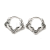 316 Surgical Stainless Steel Hoop Earrings EJEW-D096-10C-AS-1