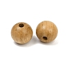 Natural Wood Beads WOOD-C019-12mm-01-2