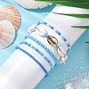 5Pcs 4 Styles Glass Seed Beaded Bracelet Set & 1 Pcs Shell Beads Bracelets BJEW-TA00587-03-3