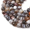 Natural Botswana Agate Beads Strands G-G453-B01-10mm-4