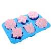 Flower DIY Silicone Soap Molds PW-WG44732-01-1