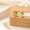304 Stainless Steel Stud Earrings WGC3500-02-1