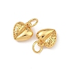 Valentine's Day Brass Charms KK-F941-43D-G-2