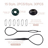 Fashewelry DIY Hair Finding Making Kits DIY-FW0001-30-3