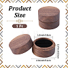 1-Slot Wood Ring Storage Boxes with Velvet Inside CON-CL0001-28B-2