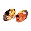 Transparent Resin and Walnut Wood Pendants RESI-T057-03M-3