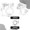 Unicraftale 30Pcs 304 Stainless Steel Clip-on Earring Findings STAS-UN0051-66-3