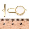 Brass Toggle Clasps KK-N254-161G-4