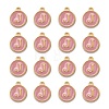 Golden Plated Alloy Enamel Charms LS-ENAM-S118-07J-2