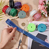 22 Yards 11 Colors Fibre Imitation Nylon Reflect Light Ribbon OCOR-GL0001-35-3