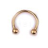 303 Stainless Steel Circular/Horseshoe Barbell Nose Rings WG86D19-19-1