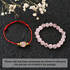  Natural Round Loose Gemstone Rose Quartz Beads G-TA0001-09-25