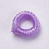 Polyester Cord Beads WOVE-K001-B17-1