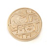 Animal Insect Theme Golden Plated Wax Seal Brass Stamp Head STAM-K001-03G-13-2