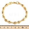 304 Stainless Steel Infinity Link Chain Bracelets for Women Men BJEW-F488-53D-G-5