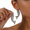 Alloy Stud Earrings for Women WG958F1-02-1