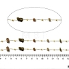 Handmade Natural Unakite Chip Beaded Chains CHC-F020-09G-01-2