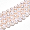 Natural Cultured Freshwater Pearl Beads Strands PEAR-N013-06-A-2