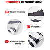 8 Sheets Waterproof Reflective PET Car Stickers DIY-FH0003-53-2
