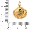 304 Stainless Steel & Crystal Rhinestone Pendants STAS-G391-02G-02-3