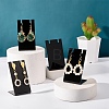 Acrylic Earring Display Stands EDIS-WH0029-15A-WH-4