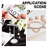 2 Strands Synthetic Moonstone Beads Strands G-GO0001-25B-5