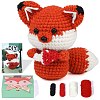 DIY Fox Crochet Kits for Beginners WG12841-01-1