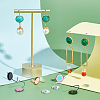 Unicraftale DIY Blank Dome Earring Making Kit DIY-UN0003-75-2
