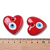 Handmade Evil Eye Lampwork Pendants LAMP-F035-11B-3