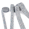 Glitter Resin Hotfix Rhinestone(Hot Melt Adhesive On The Back) OCOR-TA0001-13-2