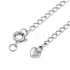 304 Stainless Steel Curb Chain Extender SA-CBA45D5-02P-2
