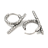 316 Surgical Stainless Steel Hoop Earrings EJEW-D096-14K-AS-2
