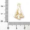 Alloy with Rhinestone and Plastic Beads Pendants LS-FIND-Z101-01G-3