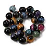 Natural Agate Beads Strands G-F820-B01-01-3