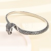 Retro 316 Surgical Stainless Steel Cuff Bangles BJEW-C142-13AS-3