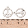 Tibetan Style Alloy Pendants TIBEP-K67-AS-RS-3