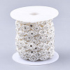 ABS Plastic Imitation Pearl Beaded Trim Garland Strand AJEW-S073-23-2