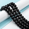 Natural Black Onyx Beads Strands X-G-Z024-01A-4