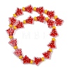 Transparent Glass Enamel Beads LAMP-S070-05C-2