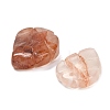 Natural Hematoid Quartz/Ferruginous Quartz Carved Pendants G-G300-01A-2
