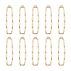 10Pcs Alloy Open Back Bezel Big Pendants PALLOY-TAG0001-01-21