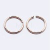 925 Sterling Silver Open Jump Rings LS-STER-F036-02RG-0.9x7mm-3