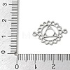 Chakra 304 Stainless Steel Connector Charms SA-CBA28C1-01A-P-3
