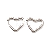 201 Stainless Steel Hoop Earrings EJEW-Z137-02P-02-4